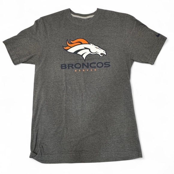 NFL Other - Denver Broncos Nike NFL Team Apparel Grey T Shirt Size L